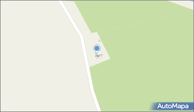 Mielnica Duża, Mielnica Duża, 33a, mapa Mielnica Duża