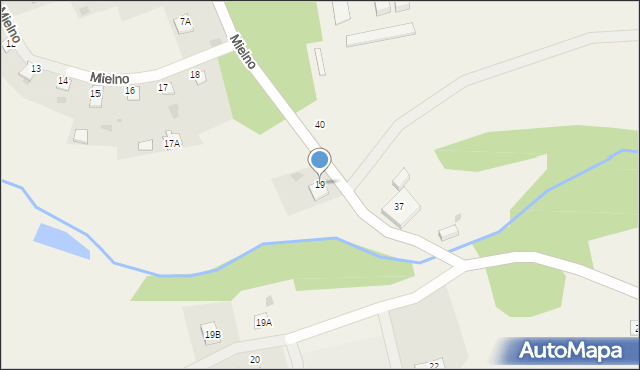Mielno, Mielno, 19, mapa Mielno