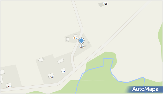 Mielno, Mielno, 32A, mapa Mielno