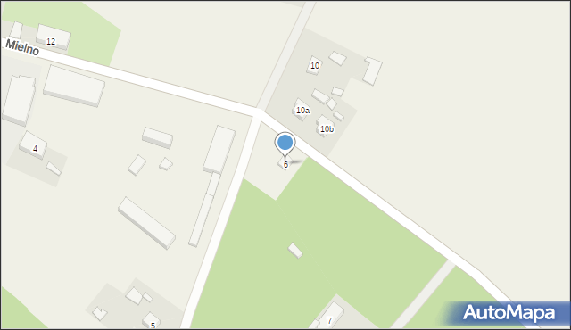 Mielno, Mielno, 6, mapa Mielno