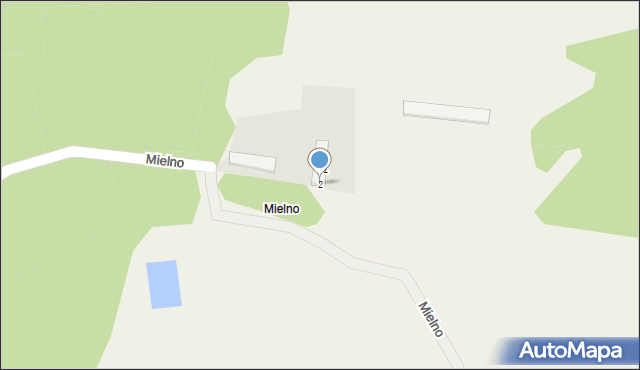 Mielno, Mielno, 3, mapa Mielno