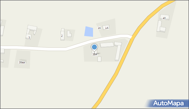 Mielno, Mielno, 39A, mapa Mielno