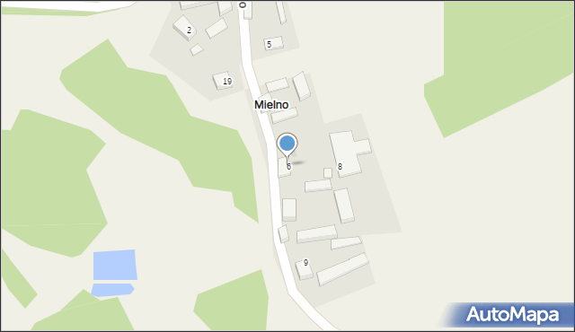 Mielno, Mielno, 6, mapa Mielno
