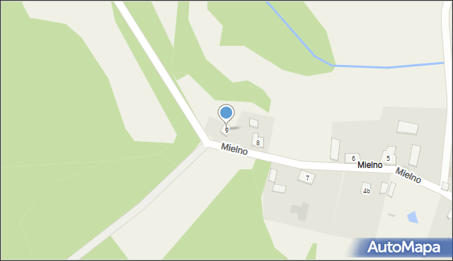 Mielno, Mielno, 9, mapa Mielno