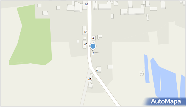 Mielno Pyrzyckie, Mielno Pyrzyckie, 2, mapa Mielno Pyrzyckie