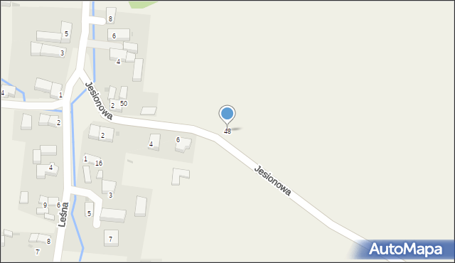 Mienice, Mienice, 48, mapa Mienice