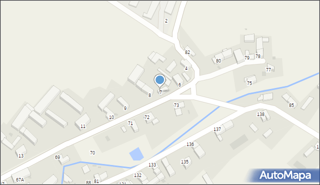 Mierczyce, Mierczyce, 7, mapa Mierczyce