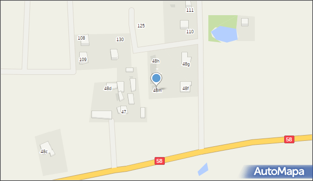 Mierki, Mierki, 48m, mapa Mierki
