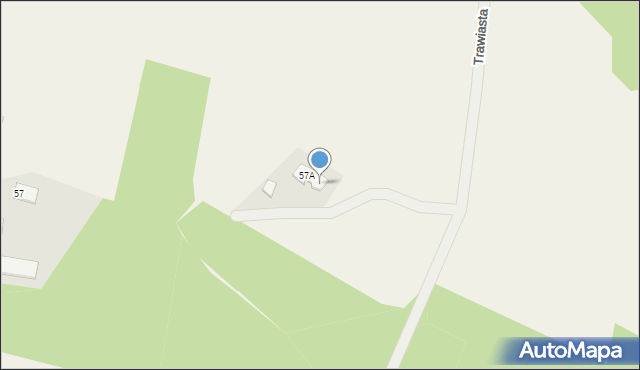 Mierki, Mierki, 57B, mapa Mierki