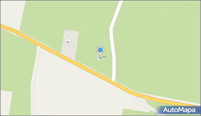 Mierki, Mierki, 75c, mapa Mierki