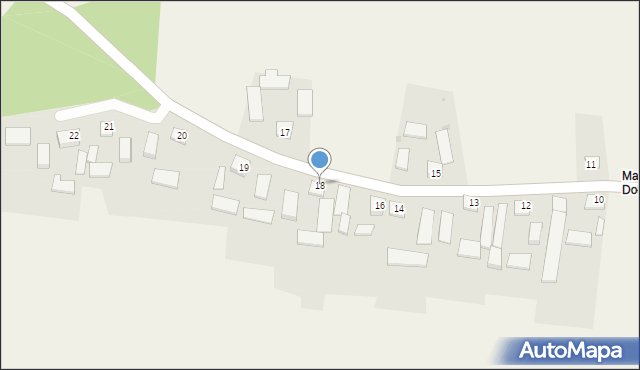 Miernów, Miernów, 18, mapa Miernów