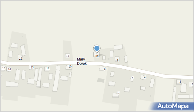 Miernów, Miernów, 8a, mapa Miernów