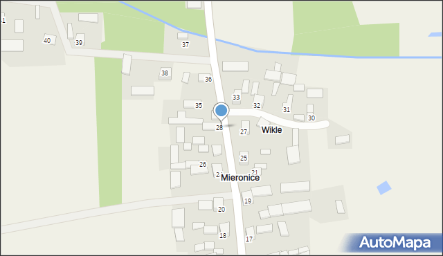 Mieronice, Mieronice, 29, mapa Mieronice