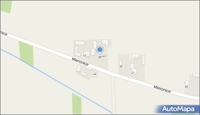 Mieronice, Mieronice, 45, mapa Mieronice