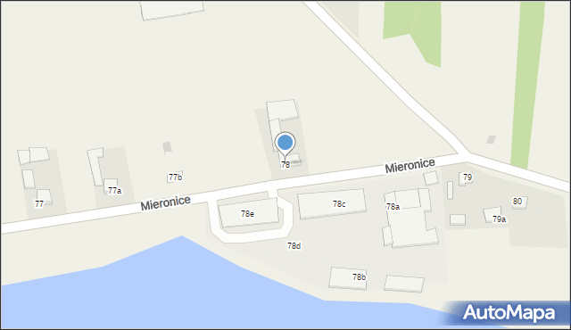 Mieronice, Mieronice, 78, mapa Mieronice