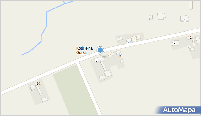 Mieronice, Mieronice, 8, mapa Mieronice