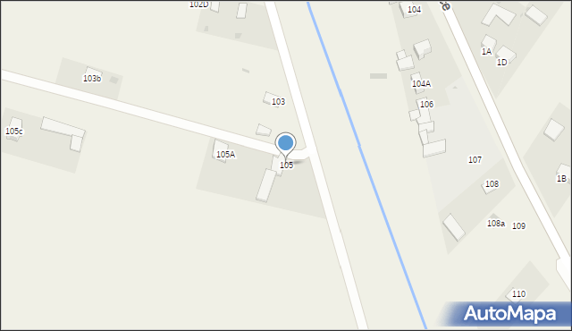 Mieronice, Mieronice, 105, mapa Mieronice