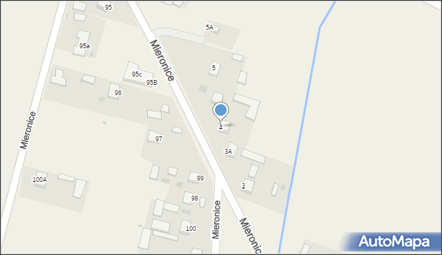 Mieronice, Mieronice, 4, mapa Mieronice