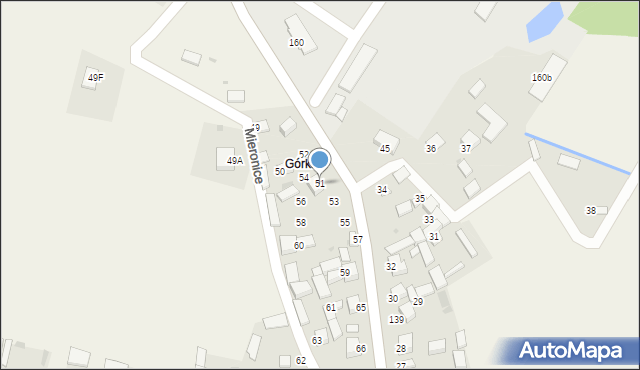 Mieronice, Mieronice, 51, mapa Mieronice