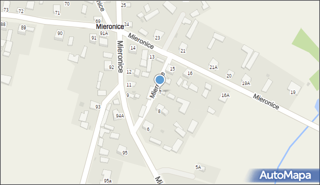Mieronice, Mieronice, 7, mapa Mieronice