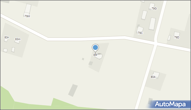 Mieronice, Mieronice, 83I, mapa Mieronice