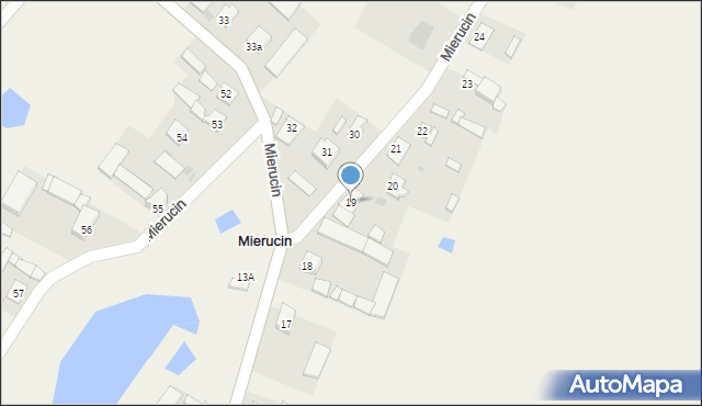 Mierucin, Mierucin, 19, mapa Mierucin