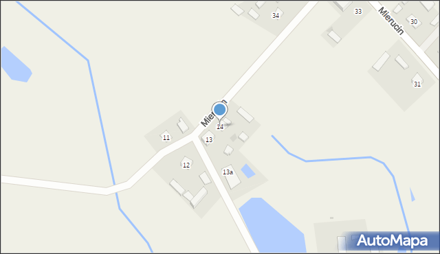Mierucin, Mierucin, 14, mapa Mierucin