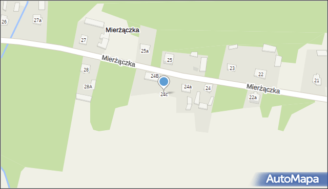 Mierżączka, Mierżączka, 24c, mapa Mierżączka