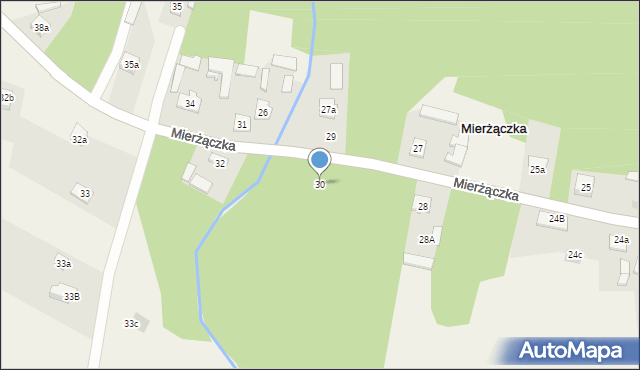 Mierżączka, Mierżączka, 30, mapa Mierżączka
