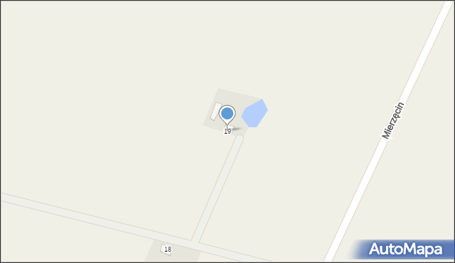 Mierzęcin, Mierzęcin, 24, mapa Mierzęcin