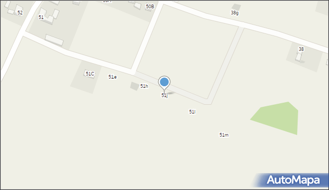 Mierzowice, Mierzowice, 51j, mapa Mierzowice