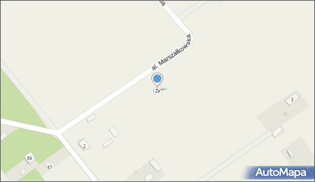 Mierzwice-Kolonia, Mierzwice-Kolonia, 2a, mapa Mierzwice-Kolonia