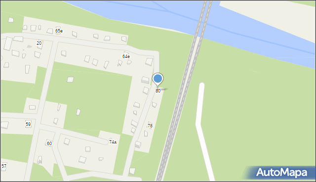 Mierzwice-Kolonia, Mierzwice-Kolonia, 80, mapa Mierzwice-Kolonia