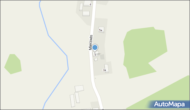Mierzwin, Mierzwin, 3, mapa Mierzwin