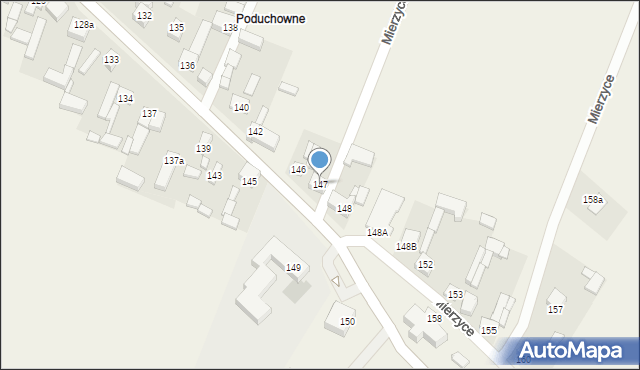 Mierzyce, Mierzyce, 147, mapa Mierzyce