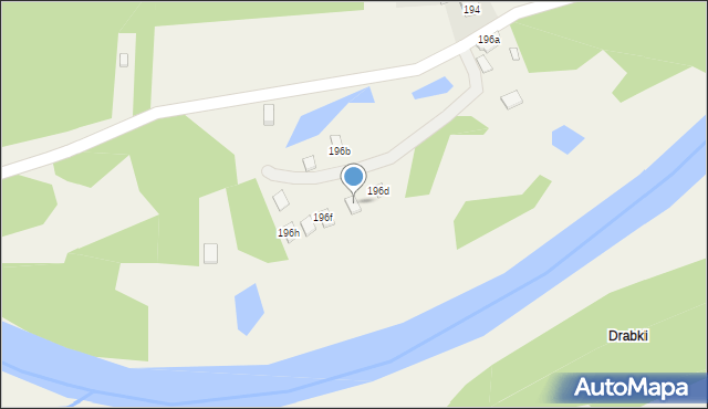 Mierzyce, Mierzyce, 196e, mapa Mierzyce