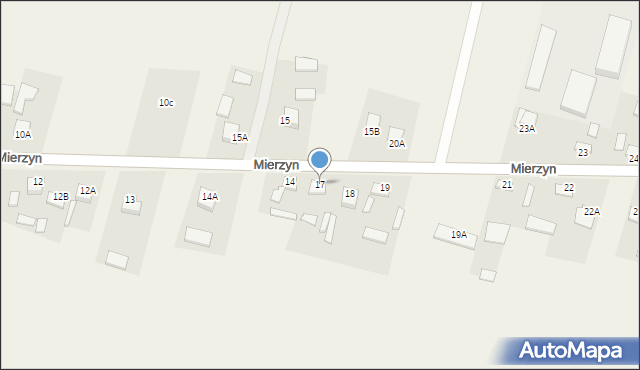 Mierzyn, Mierzyn, 17, mapa Mierzyn