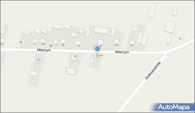 Mierzyn, Mierzyn, 33, mapa Mierzyn