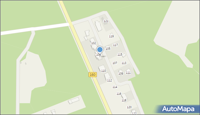Mierzyn, Mierzyn, 108, mapa Mierzyn
