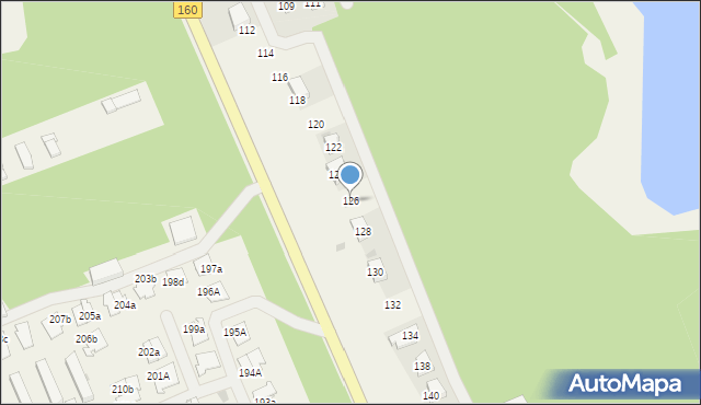 Mierzyn, Mierzyn, 126, mapa Mierzyn