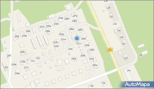 Mierzyn, Mierzyn, 183j, mapa Mierzyn