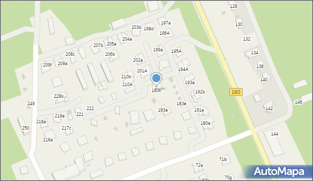 Mierzyn, Mierzyn, 183k, mapa Mierzyn