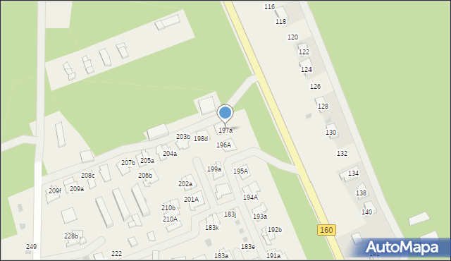 Mierzyn, Mierzyn, 197a, mapa Mierzyn