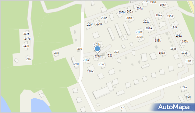 Mierzyn, Mierzyn, 219a, mapa Mierzyn