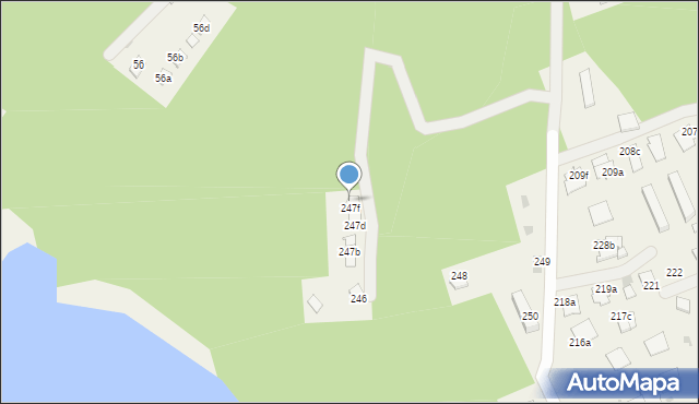 Mierzyn, Mierzyn, 247g, mapa Mierzyn