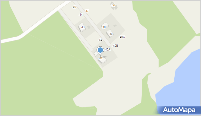 Mierzyn, Mierzyn, 40, mapa Mierzyn