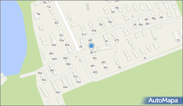 Mierzyn, Mierzyn, 42, mapa Mierzyn