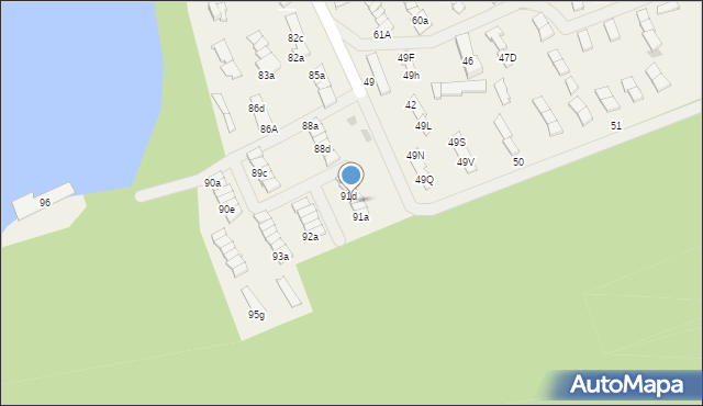 Mierzyn, Mierzyn, 91c, mapa Mierzyn