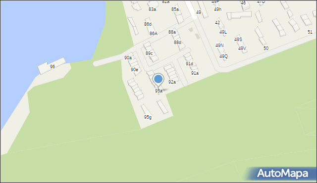 Mierzyn, Mierzyn, 93a, mapa Mierzyn