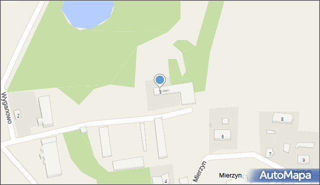 Mierzyn, Mierzyn, 3, mapa Mierzyn